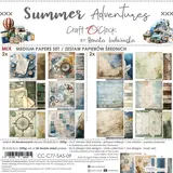 Craft O'Clock Summer Adventures 8x8 Inch Medium Papers Set (CC-C77-SAS-09)