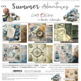 Craft O'Clock Summer Adventures 12x12 Inch Paper Set (CC-C77-SAS-00)