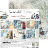 Craft O'Clock Emerald Tales 6x6 Inch Paper Set (CC-F40-ET-10) Craft O'Clock Emerald Tales 6x6 Inch Paper Set (CC-F40-ET-10)