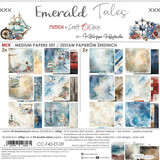 Craft O'Clock Emerald Tales 8x8 Inch Medium Papers Set (CC-F40-ET-09)