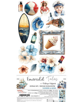 Craft O'Clock Emerald Tales Extras Set Flowers & More (CC-F40-ET-11)