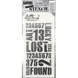 Stampers Anonymous Industrial Tim Holtz Layering Stencil (THS051)