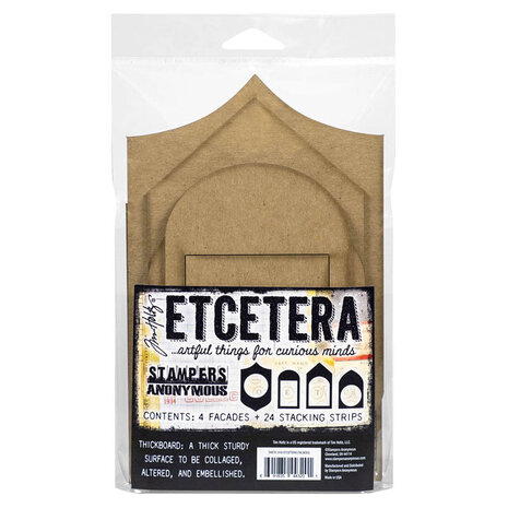 Stampers Anonymous Facades Tim Holtz Etcetera Chipboard (THETC016) Stampers Anonymous Facades Tim Holtz Etcetera Chipboard (THETC016)