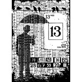 Stampers Anonymous Optimist Tim Holtz Components Cling Mount Collage Stamp (COM023)