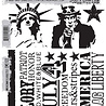 Stampers Anonymous Americana Silhouettes Tim Holtz Cling Stamps (CMS122) Stampers Anonymous Americana Silhouettes Tim Holtz Cling Stamps (CMS122)