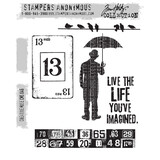 Stampers Anonymous Creative Muse Tim Holtz Cling Stamps (CMS046)