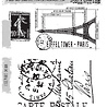 Stampers Anonymous I See Paris Tim Holtz Cling Stamps (CMS009) Stampers Anonymous I See Paris Tim Holtz Cling Stamps (CMS009)