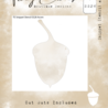 Tracy Evans Acorn 4x4 Inch Snippet Stencil (SS028)