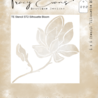 Tracy Evans Silhouette Bloom 6x6 Inch Stencil (ST002)