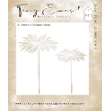 Tracy Evans Daisy Daisy 6x6 Inch Stencil (ST005)