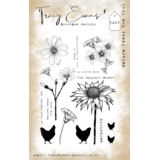 Tracy Evans Nature Feeds The Soul A5 Stamp (TE048)