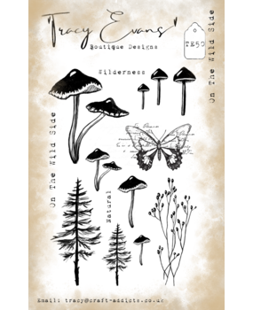 Tracy Evans On The Wild Side A6 Stamp (TE050)