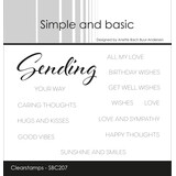 Simple and Basic Sending Clear Stamps (SBC207)