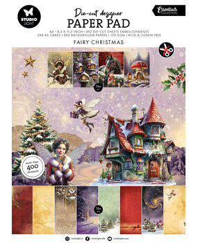 Studio Light Fairy Christmas Essentials Die-cut Paper Pad (SL-ES-DCPP344)
