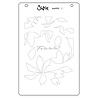 Sizzix Stencil by Stacey Park A6 A Wreath in Time (4pcs) (666903) Sizzix Stencil by Stacey Park A6 A Wreath in Time (4pcs) (666903)