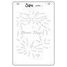 Sizzix Stencil by Stacey Park A6 A Wreath in Time (4pcs) (666903) Sizzix Stencil by Stacey Park A6 A Wreath in Time (4pcs) (666903)