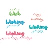 Sizzix Thinlits Die by Stacey Park Take Two's, Wish Sentiment (14pcs) (666900) Sizzix Thinlits Die by Stacey Park Take Two's, Wish Sentiment (14pcs) (666900)