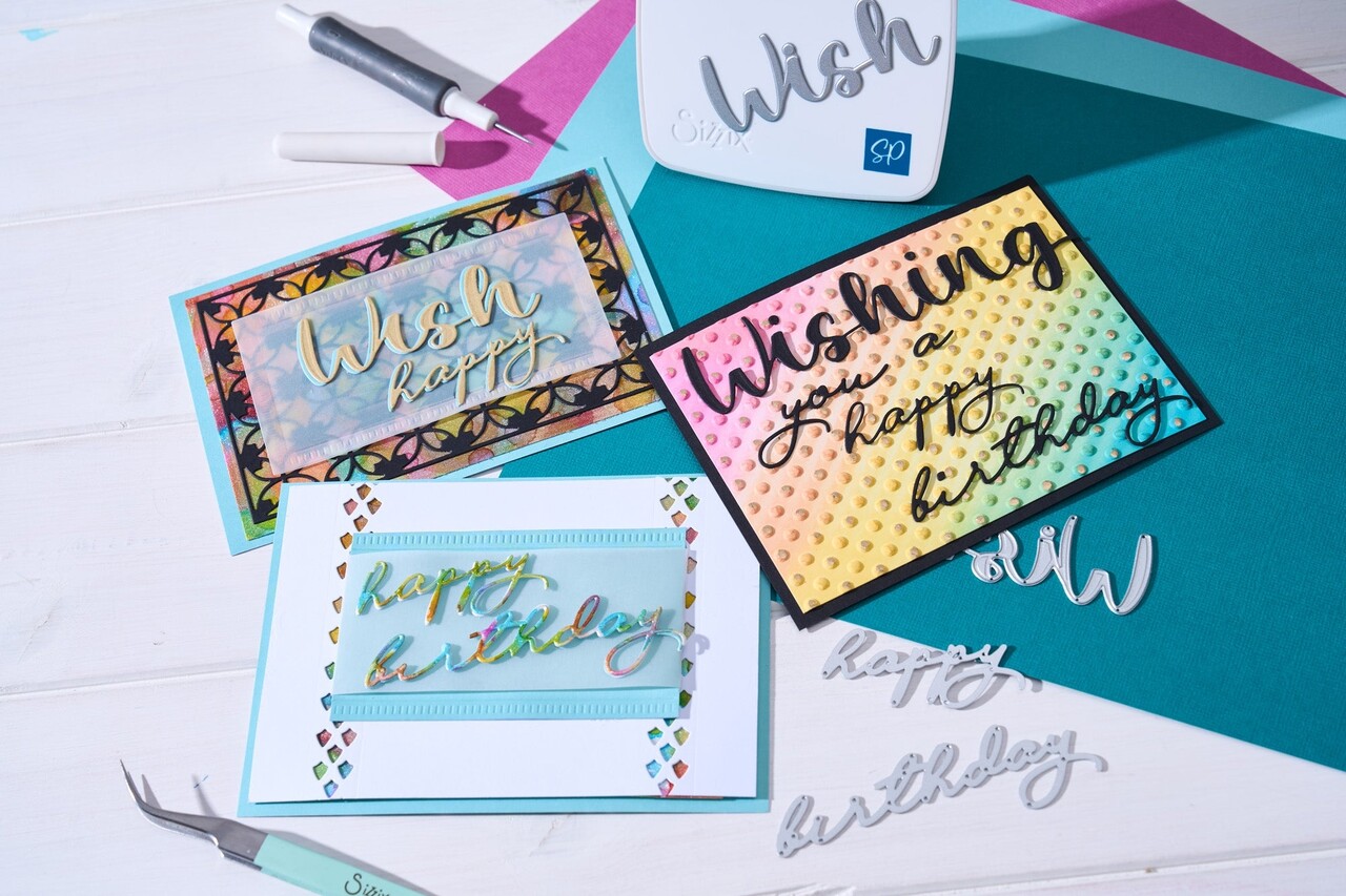 Sizzix Thinlits Die by Stacey Park Wrappings & Trim Front (3pcs) (666897) Sizzix Thinlits Die by Stacey Park Wrappings & Trim Front (3pcs) (666897)