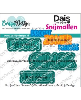 CarlijnDesign Snijmallen Zomer (CDSN-0321)