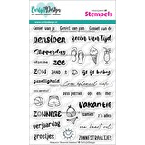 CarlijnDesign Stempels Zomerse Teksten (CDST-0147)