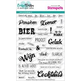 CarlijnDesign Stempels Bier, Wijn & Cocktails (CDST-0148)