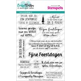 CarlijnDesign Stempels Kerstwensen 4 (CDST-0150)