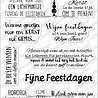 CarlijnDesign Clear Stamps Kerstwensen 4 (CDST-0150) CarlijnDesign Clear Stamps Kerstwensen 4 (CDST-0150)