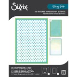 Sizzix 3D Textured Impressions w/ Stencil by Stacey Park A6 Rock the Dots (666891) Sizzix 3D Textured Impressions w/ Stencil by Stacey Park A6 Rock the Dots (666891)