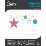Sizzix Framelits Die w/Stamps by Stacey Park A5 Holiday Bits and Bobs (1+25pcs) (666896)