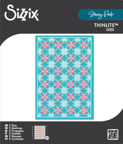 Sizzix Thinlits Die by Stacey Park Wrappings & Trim Front (3pcs) (666897) Sizzix Thinlits Die by Stacey Park Wrappings & Trim Front (3pcs) (666897)