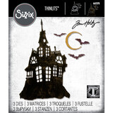 Sizzix Thinlits Die by Tim Holtz Haunted House (3pcs) (662378) Sizzix Thinlits Die by Tim Holtz Haunted House (3pcs) (662378)