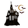 Sizzix Thinlits Die by Tim Holtz Haunted House (3pcs) (662378) Sizzix Thinlits Die by Tim Holtz Haunted House (3pcs) (662378)