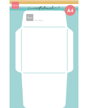 Marianne Design Craft Stencil 14x14cm Envelope (PS8188)