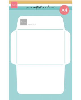 Marianne Design Craft Stencil 11.5x16cm Envelope (PS8187)