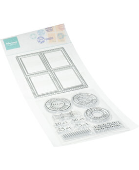 Marianne Design Clear Stamps Postage Stamp Set (CS1177)