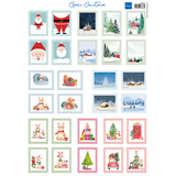 Marianne Design Decoupage A4 Sheet Stamps Classic Christmas (VK9631)