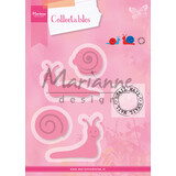 Marianne Design Collectables Stamp & Die Snail (COL1364)