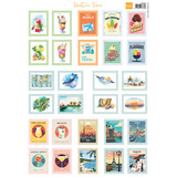 Marianne Design Decoupage A4 Sheet Stamps Vacation Time (VK9633)