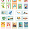 Marianne Design Decoupage A4 Sheet Stamps Vacation Time (VK9633) Marianne Design Decoupage A4 Sheet Stamps Vacation Time (VK9633)