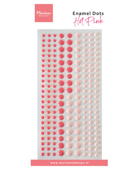 Marianne Design Enamel Dots Duotone Hot Pink (PL4539)