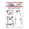 Ranger Dina Wakley MEdia Cling Stamps Scribbly Bears (MDR89872) Ranger Dina Wakley MEdia Cling Stamps Scribbly Bears (MDR89872)