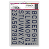 Ranger Dina Wakley MEdia Cling Stencils School Style Alpha (MDS87748) Ranger Dina Wakley MEdia Cling Stencils School Style Alpha (MDS87748)