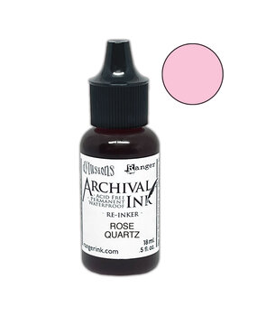 Ranger Dyan Reaveley Dylusions Archival Ink Rose Quartz Re-Inker 0.5 fl oz (ARD92247)