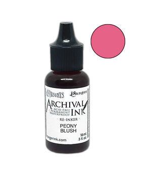Ranger Dyan Reaveley Dylusions Archival Ink Peony Blush Re-Inker 0.5 fl oz (ARD92209)