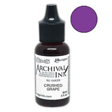 Ranger Dyan Reaveley Dylusions Archival Ink Crushed Grape Re-Inker 0.5 fl oz (ARD92131)