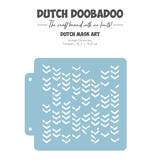 Dutch Doobadoo Waves at the Sea Mask Art A5 Grunge Chrevrons (470.715.155)