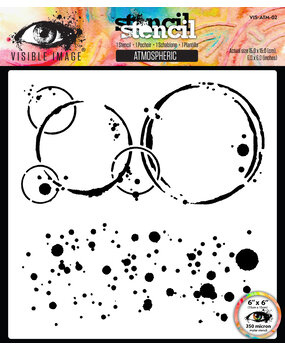 Visible Image Atmospheric 6x6 Inch Stencil (VIS-ATM-02)