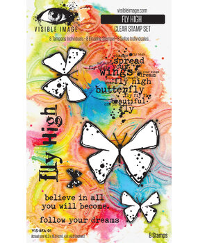 Visible Image Fly High 4x6 Inch Stamp Set (VIS-BFA-01)