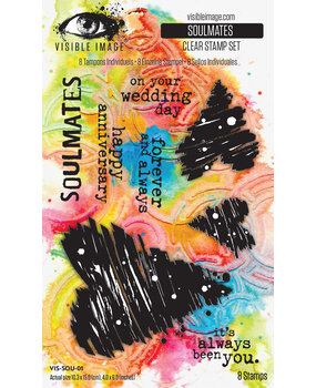 Visible Image Soulmates 4x6 Inch Stamp Set (VIS-SOU-01)