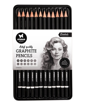 Studio Light Graphite Pencils (12pcs) (SL-CO-PENC04) (BASIC)